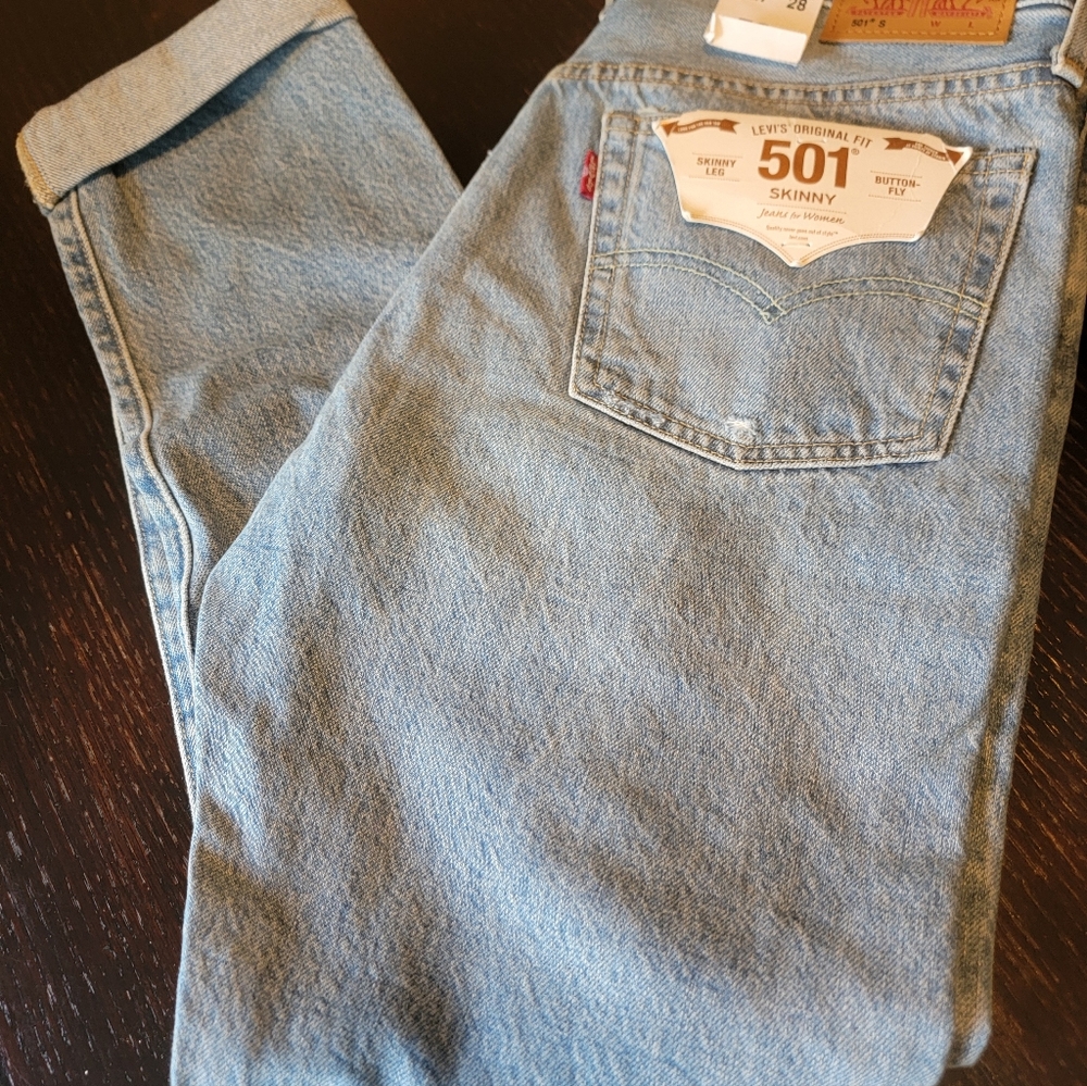 *SOLD* Levi 501S Skinny Jeans